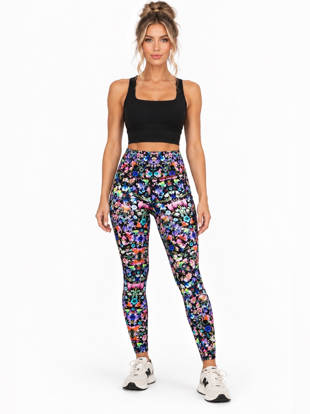 Lululemon – Base Pace High-Rise Tight 28” Brushed Nulux – Floral Print – Sz. 6